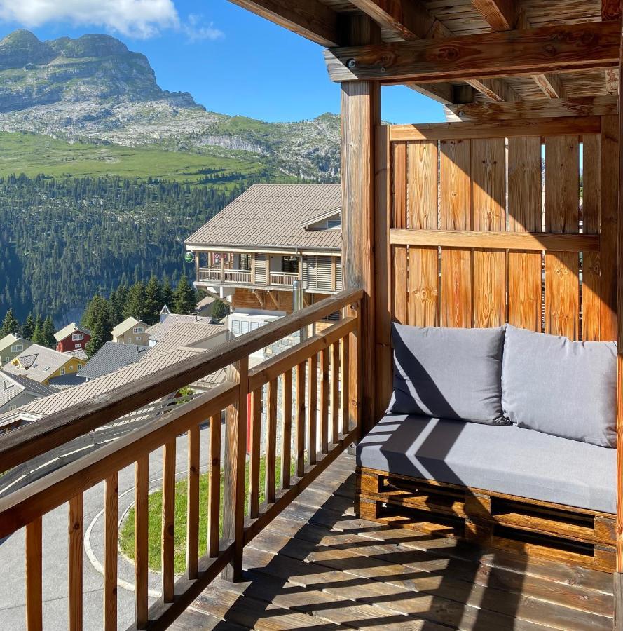 Vue Panoramique Sur Les Montagnes Plein Sud - T2 Skis Aux Pieds, Piscine & Spa Flaine Dış mekan fotoğraf